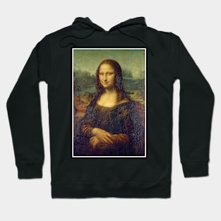 Mona Lisa Restored by Leonardo Da Vinci Print Hoodie